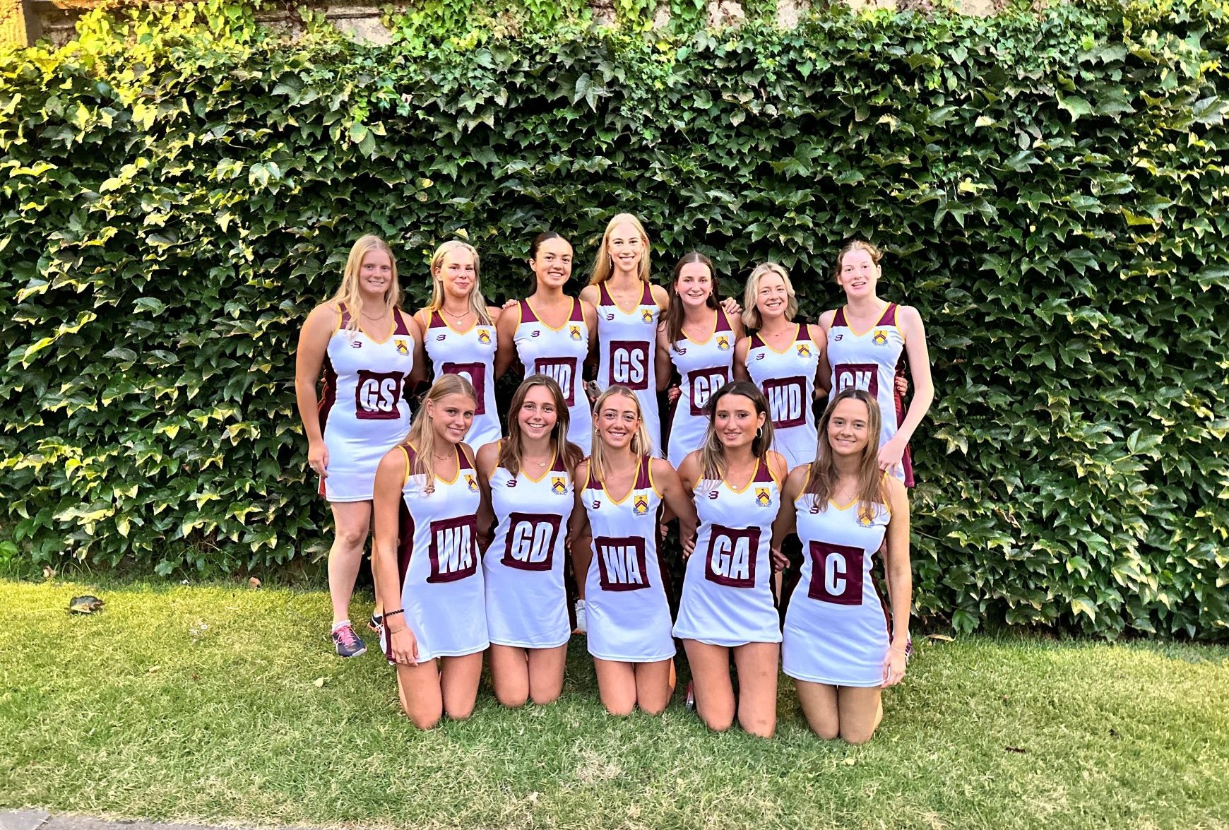 Intercol Rosebowl Netball – our first draw