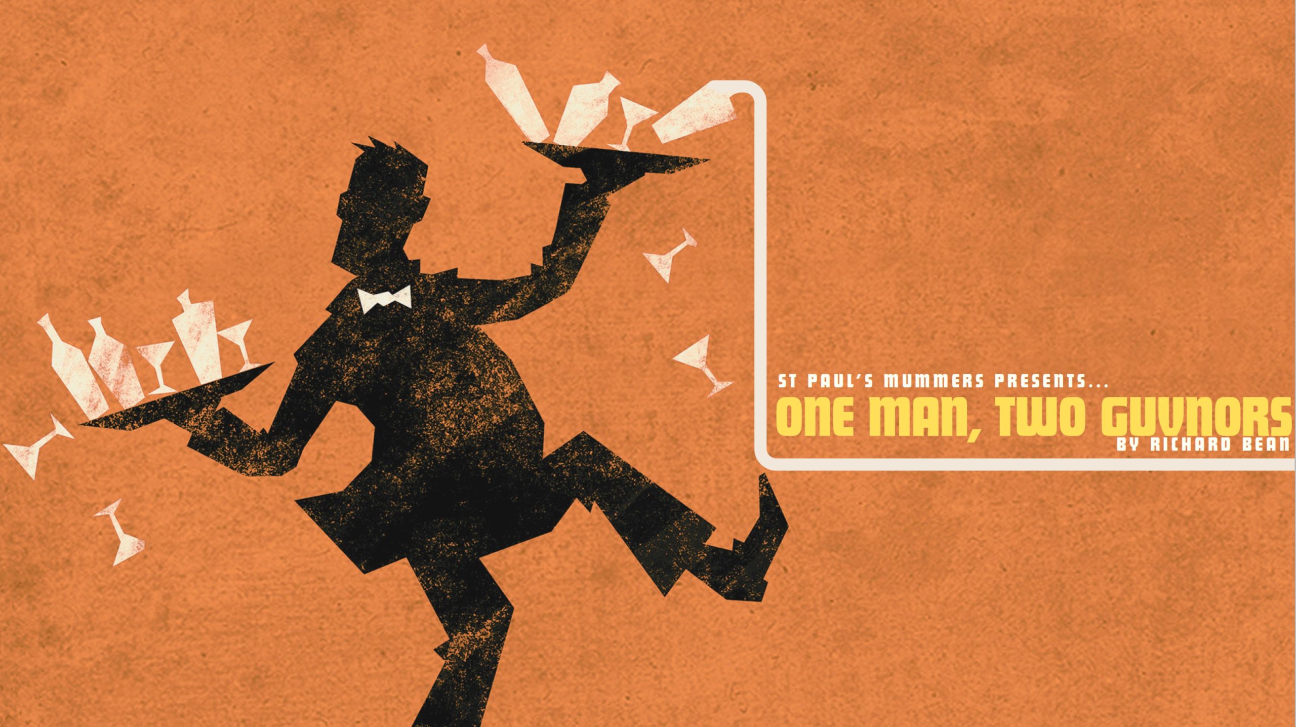 One man, trwo Guvnors poster
